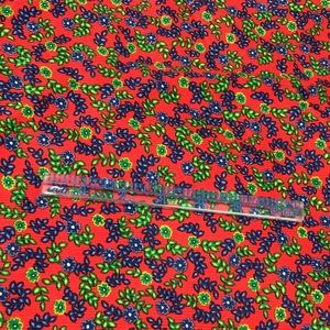 Happy floral corduroy fabric